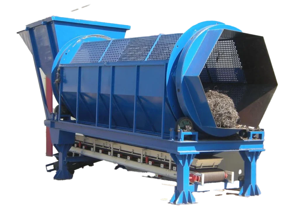 tambur elek tamburlu elek hurda elegi 4 | birim recycling | briket presi | talaş briketleme makinası | 2